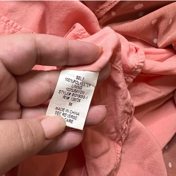 Wild Honey - Polka Dot Mini Dress - Size Medium - Picture 8 of 10